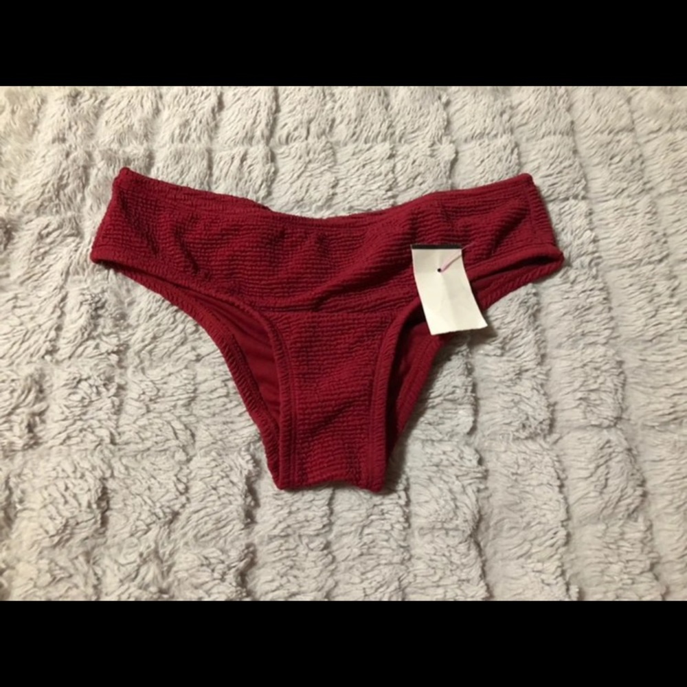 XS Red Bikini Bottoms